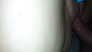 Creamy cum shot