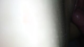 Creamy cum shot