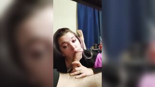Princess Luna throats and licks on Daddy's thicc penis