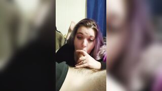 Princess Luna throats and licks on Daddy's thicc penis