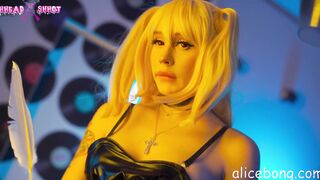Misa Amane felt a big cock inside her soak twat AliceBong