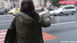 BITCHESABROAD - French Tourist Lexie Candy Shakes Her Huge Booty On Rough Dick - LETSDOEIT