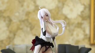 【MMD R-18 year old SEX DANCE】HAKU SWEET TEMPTATION LOVELY BOOBS SUPER SEXY BUTT DANCE HOT 甘いお尻 [MMD R-18]