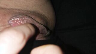 Under duvet clit masturbation till orgasm