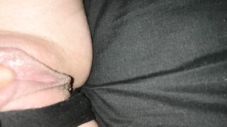 Under duvet clit masturbation till orgasm