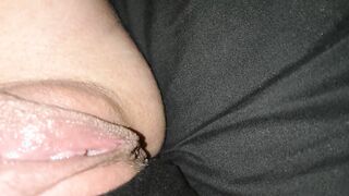 Under duvet clit masturbation till orgasm