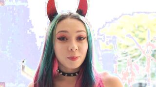 Trick or treat? My Neighbors Bimbo Came To Play On