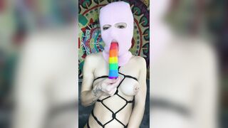Oral Sex inside Shibari