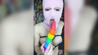 Oral Sex inside Shibari