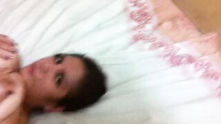 He fucks me into a very rich position !!, piernas al hombro, tetona, natural tits, long boobs, so Cutie