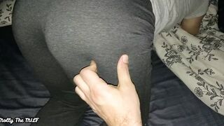 MOLLY Twerking bootie Banged! with juicy JIZZED- Pajamas Night