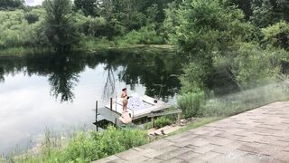 Setting Up Before and After The Camera Rolls - Random Missy and George Sex Tape