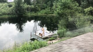 Setting Up Before and After The Camera Rolls - Random Missy and George Sex Tape