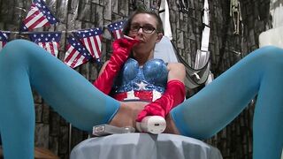 On the 31st day of Halloween Captain America