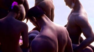 Punks have genbang with Pink bimbos | wild life