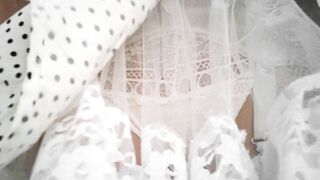 Lace Slip Panties & Stockings