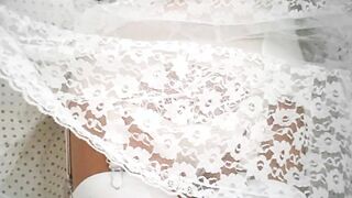 Lace Slip Panties & Stockings