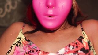 I SQUIRTED ON MY HALLOWEEN MASK (FACIAL & CREAMPIE)