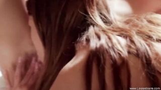 Feeling Her Gorgeous Dyke Partner Orgasm And wetness