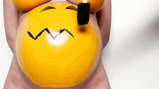 Pregnant Belly Painting - Happy Halloween! GreyDesire69