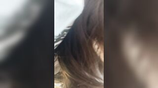 Outdoor Roadhead Deep Throat Gagging Swallows the Load