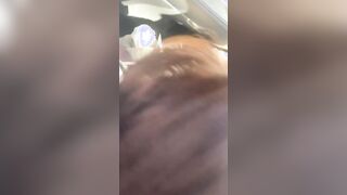 Outdoor Roadhead Deep Throat Gagging Swallows the Load
