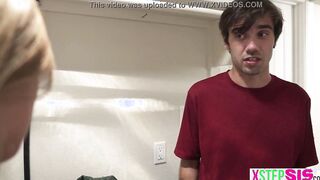 New 19 year old stepsister Kyler Quinn was very helpful towards her