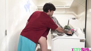 New 19 year old stepsister Kyler Quinn was very helpful towards her
