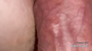 HD CLOSE UP wife’s soak tight twat takes thick dick for jizzed
