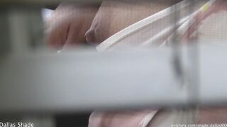 Peeping on big tit step sis reading outdoors. She doesn't notice at first! (TEASER)