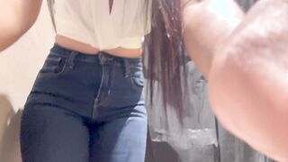bimbos's Fitting Room Pervert Publicly Orgasm