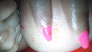 big nails teenagers hard butt hole fingered stretching the tight butt preparing it for anal sex
