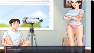 Summertime Saga All Sex Scenes Mia Part two (Slave France)