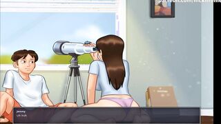 Summertime Saga All Sex Scenes Mia Part two (Slave France)