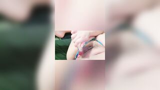 big black cock & glass toys for my creamy twat (just something new and refreshing for yall)