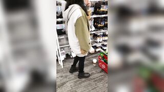 Flashing and having fun with my vagina into Walmart and Target!! Naked parking lot walk also!!