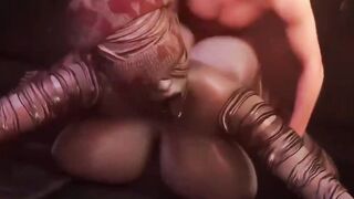 【MMD R-18 year old SEX DANCE】HOT PERVERSE BUTTOCKS SWEET EXTREME SATISFACTION 激しいセックス [MMD]
