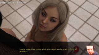 In Jennifer - a woman made me cum into outside toilet