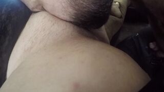 finger fuck ex-wife until she squirts then pounded until she is pissing and i cum in her(sloppy private)