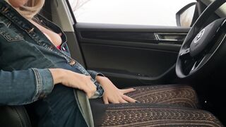 masturbation into the parking lot outside a man stranger helped me cum two Cutie orgasm