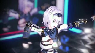 【MMD R-barely legal SEX DANCE】HOT PERVERSE TITTIES SWEET SATISFACTION 甘いお尻 [MMD]