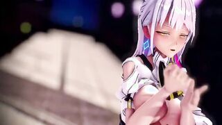【MMD R-18 yo SEX DANCE】TASTY PERVERSE TITTED SWEET EXTREME SATISFACTION 激しいセックス [MMD]