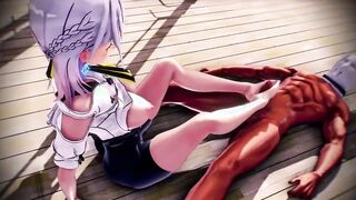 【MMD R-18 yo SEX DANCE】TASTY PERVERSE TITTED SWEET EXTREME SATISFACTION 激しいセックス [MMD]
