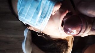 Sultry Dark Hair Cummed Compilation, Facial, Oral Sex