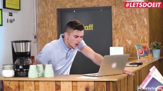 HORNYHOSTEL - Long Booty Dark Haired Claudia Bavel Finds The Crazy Sexy Long Penis