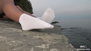 My great foot into socks compilation