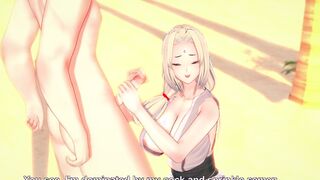 Tsunade needs a huge cock after work