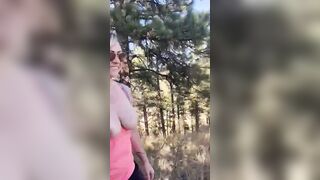 Hiking while Flashing/Fucking on Horsetooth Rock, CO