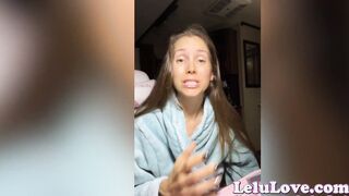 Sneaking into some cunt play inside the toilet, orgasm while wearing mask behind the scenes - Lelu Love