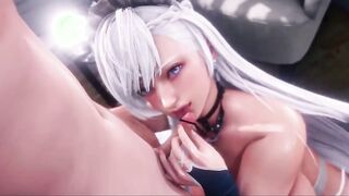 【MMD R-eighteen SEX DANCE】INTENSE LOVELY FELLATIO SWEET LOVELY SATISFACTION 激しいセックス [MMD]